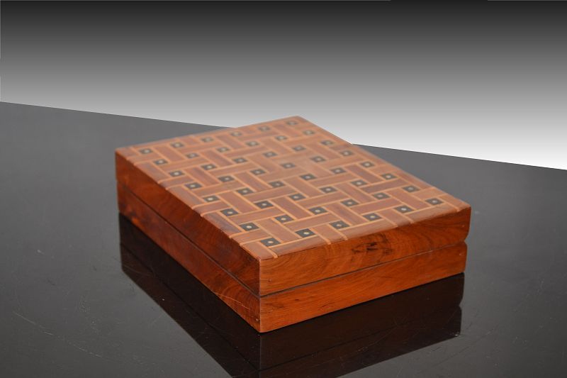 Art deco inlaid box