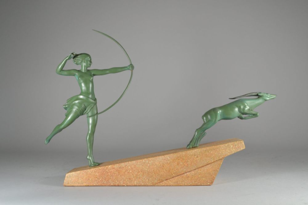 Max Le Verrier art deco group. ATALANTE