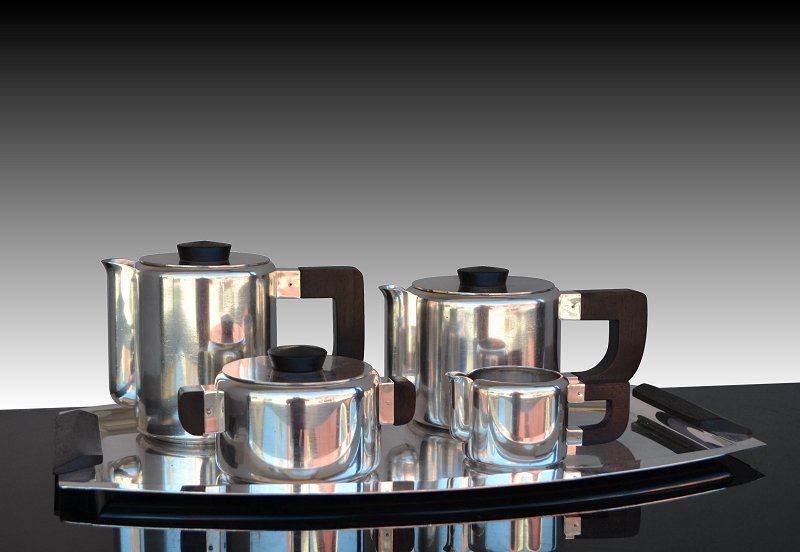 Christofle Luc Lanel tea coffee set