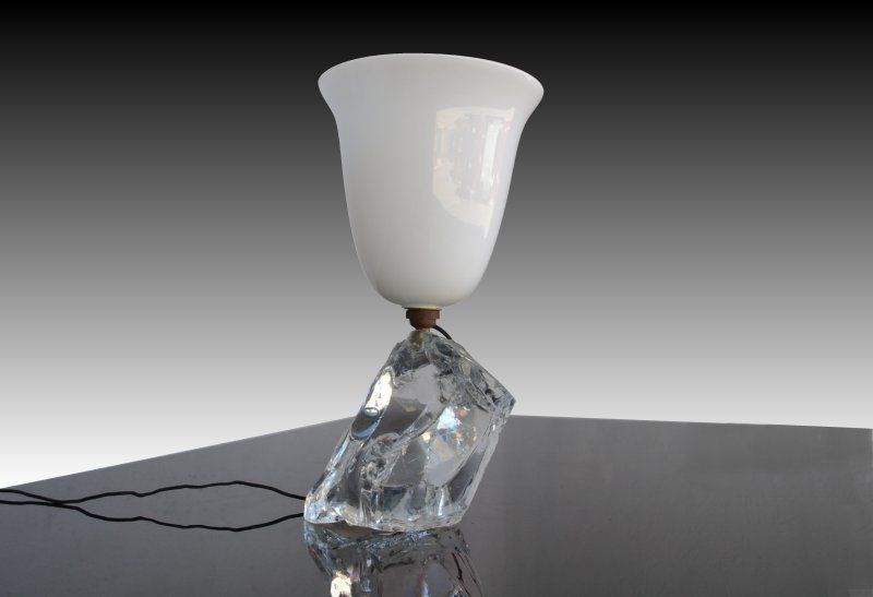 Jean-Michel Frank cristal lamp