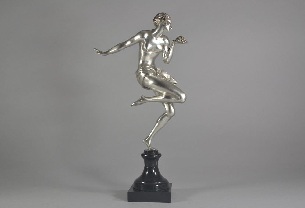 Gauthier, art deco bronze Dancer. 1930