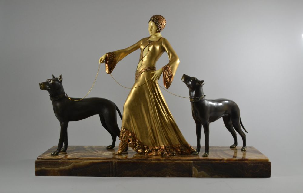 Impressive Art Deco sculpture by Georges Gori 