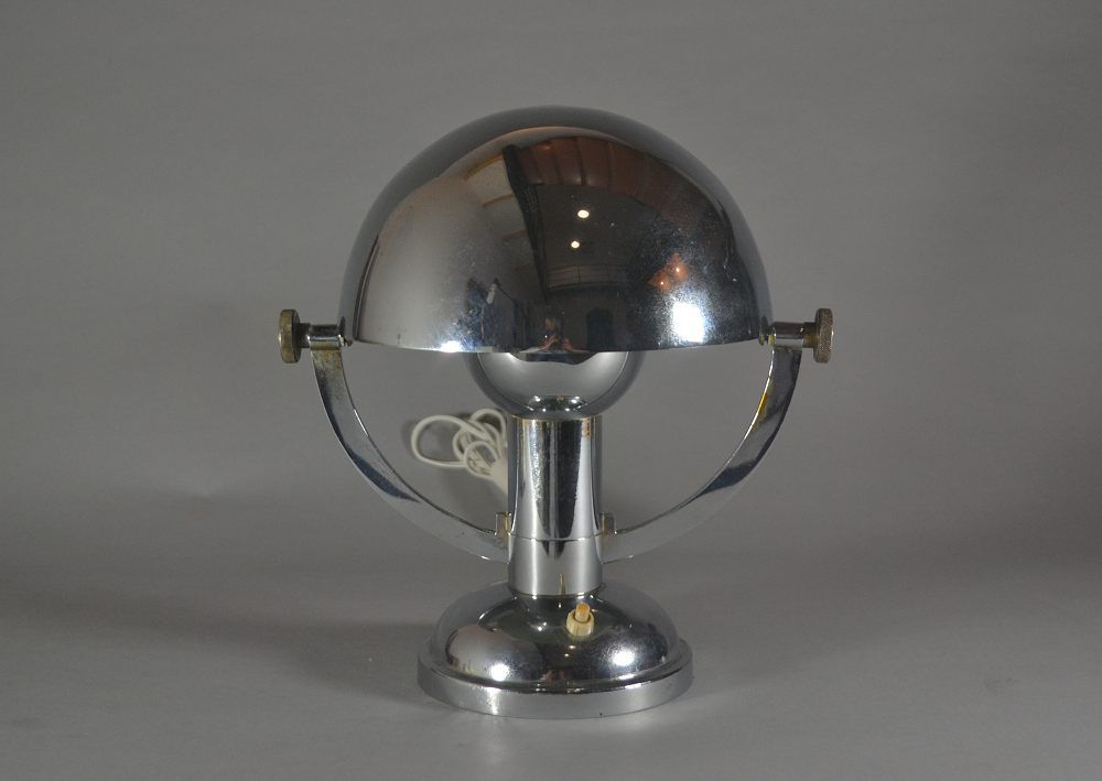 Damon & Marcel-Louis Baugniet. Rare modernist lamp