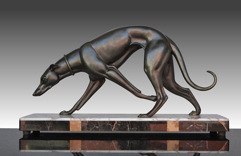I. Rochard very elegand Greyhound