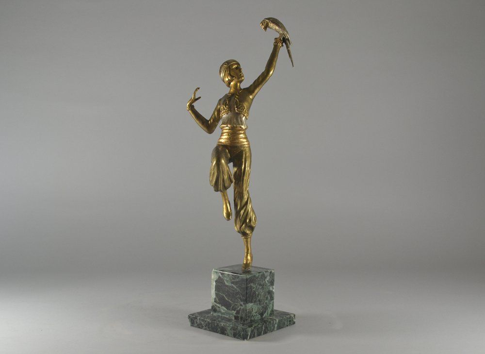 Samuel LIPCHITZ bronze parrot dancer