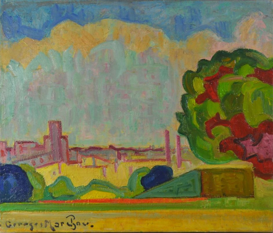 Georges Marchou (1898-1984) Fauvism Nabi. Oil on canvas.