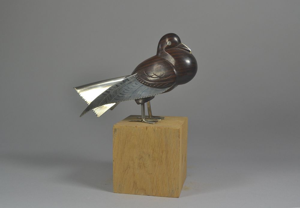 Wood and metal dove. Hagenauer ???