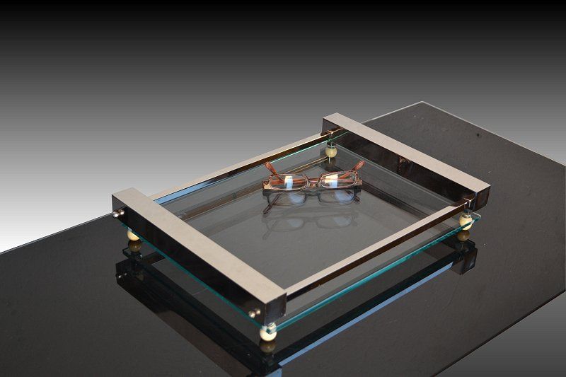 Jacques Adnet tray modernist