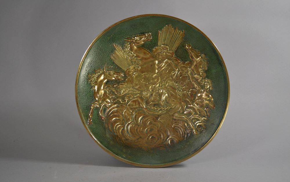 Apollo Horses. Bronze plate. Max Le Verrier