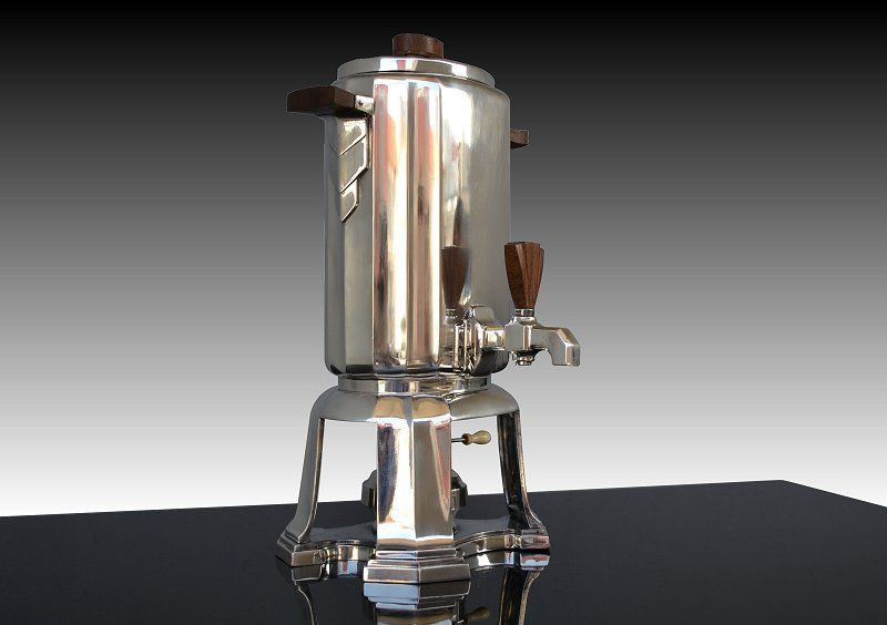 Christofle Gallia art deco Samovar