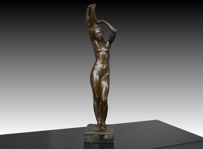 Pierre Traverse bronze sculpture