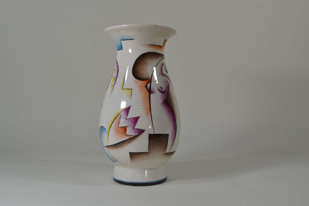 Cubist vase. Probably russian.