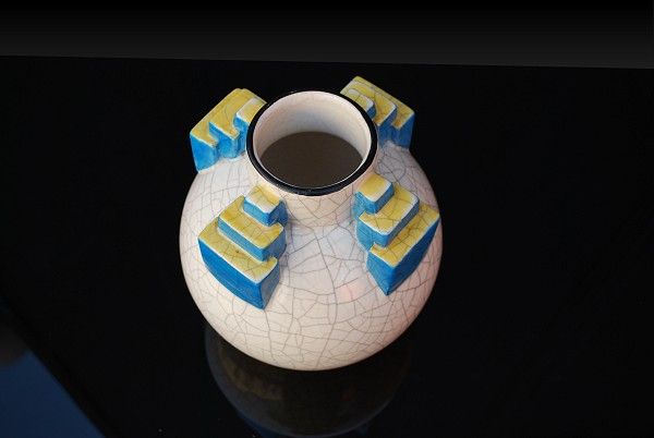 Cubist vase