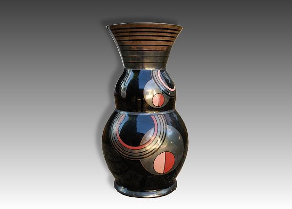 Cubist glass vase Hem