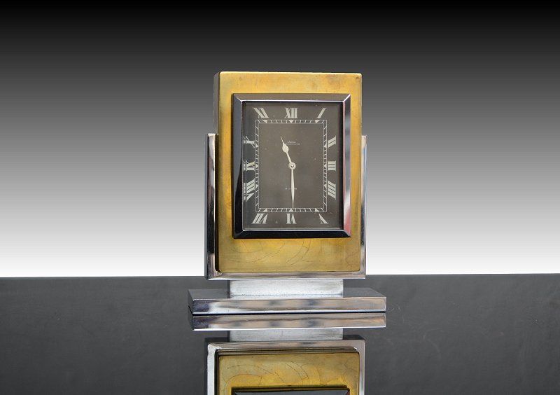 1930.fr Jaeger Lecoultre modernist clock Art deco sculptures