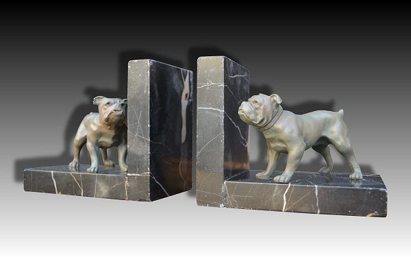 bulldog bookends