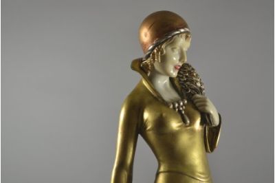 1930.fr French Cab art deco - Art deco sculptures bronze clocks vases