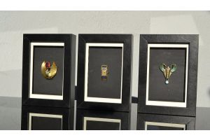 Framed Egyptomania brooch 2