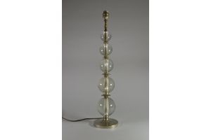 Rare Jacques Adnet tall modernist lamp circa 1930