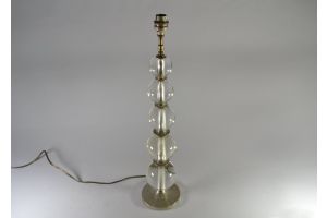 Rare Jacques Adnet tall modernist lamp circa 1930