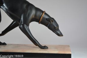 Art deco Rochard greyhound 