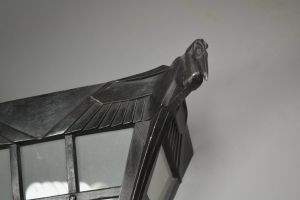 Rare art deco Max Le Verrier sconce