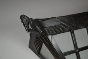 Rare art deco Max Le Verrier sconce