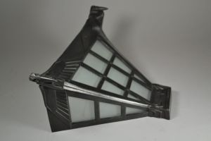 Rare art deco Max Le Verrier sconce
