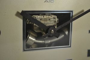 Rare ATO modernist early electromechanical clock. 