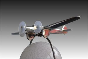 Art deo Lamp with plane