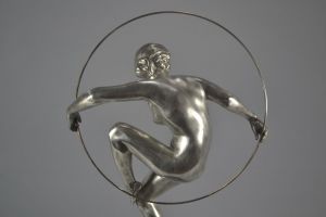 Tall Marcel bouraine hoop dancer figure