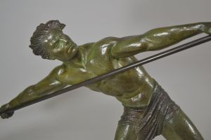 Dh. Chiparus impressive javelin thrower. 
