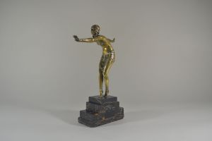 1925 Dh. Chiparus bronze Phoenician Dancer