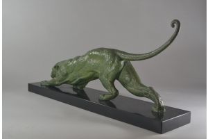 Demetre H. Chiparus rare art deco panther