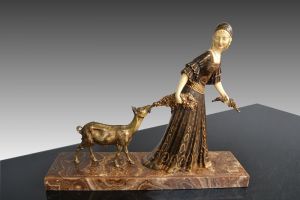 DH Chiparus large sculpture 