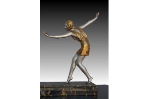 Chiparus bronze lady