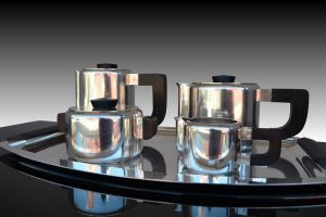 Christofle Luc Lanel tea coffee set