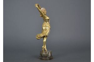 Colinet. Crimean Dancer. Bronze sculpture