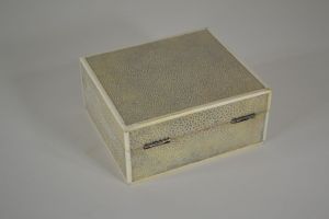  Shagreen (Galuchat) and Ivory Box. 1930.