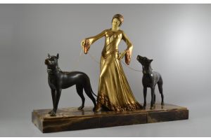 Impressive Art Deco sculpture by Georges Gori 