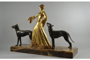 Impressive Art Deco sculpture by Georges Gori 