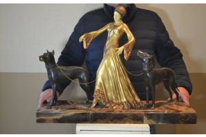 Impressive Art Deco sculpture by Georges Gori 