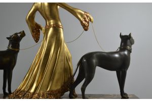 Impressive Art Deco sculpture by Georges Gori 