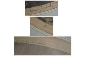 Louis ICART original etching 