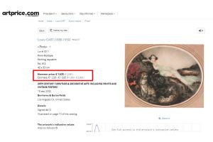 Louis ICART original etching 