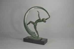 Janle for Max Le Verrier Bacchanale dancer figure