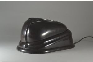 iconic streamlined modernist JUMO lamp. France 1940.