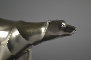 Iconic bronze Lavroff Polar Bear