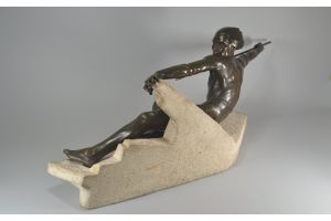 95cm impressive sculpture. 