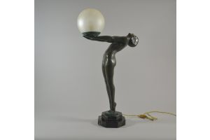 Max Le Verrier 67cm LUMINA iconic lamp. Early edition.
